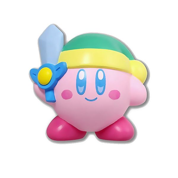 Kirby’s Dream Land Manmaru Mascot Kirby Muteki! Suteki! Closet 2 Mini Figur: Kirby-Link